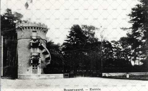 Château de Beauregard - l'entrée